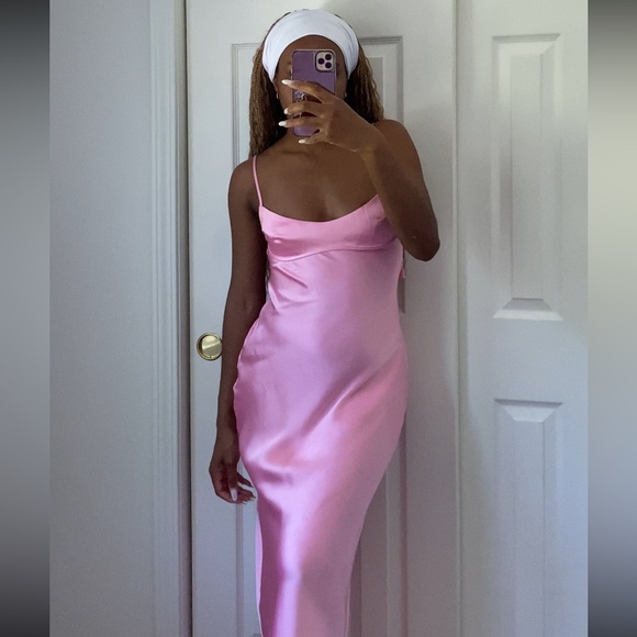 Zara pink slip dress - Picture 3 of 17